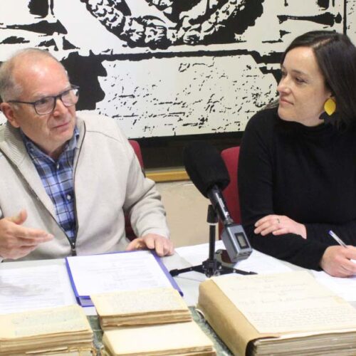 El Archivo Municipal recibe el manuscrito y documentos del Padre Fullana, dado por la familia Mira