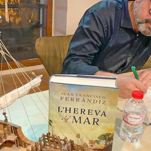 Juanfran Ferrándiz presenta en Ontinyent 'La heredera del mar'