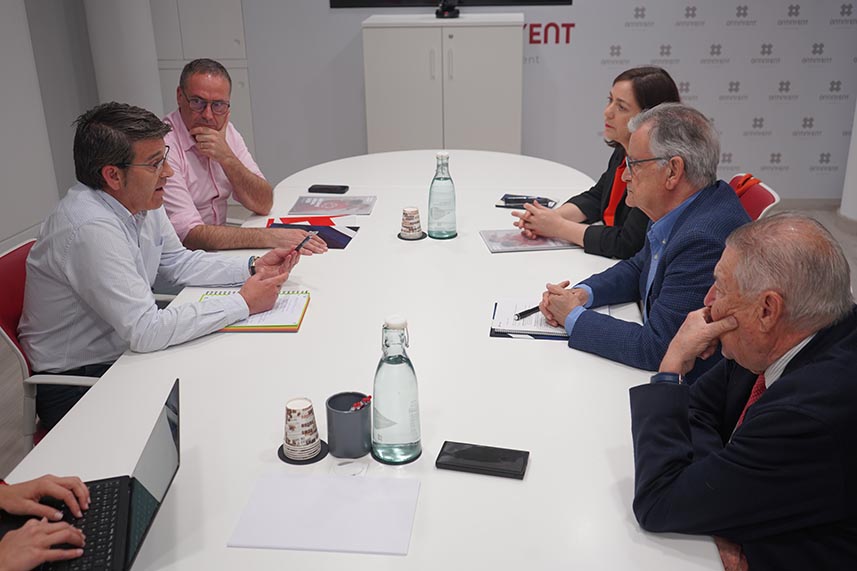 El president de Creu Roja CV junt amb el president provincial, visiten Ontinyent El Periòdic d'Ontinyent - Noticies a Ontinyent