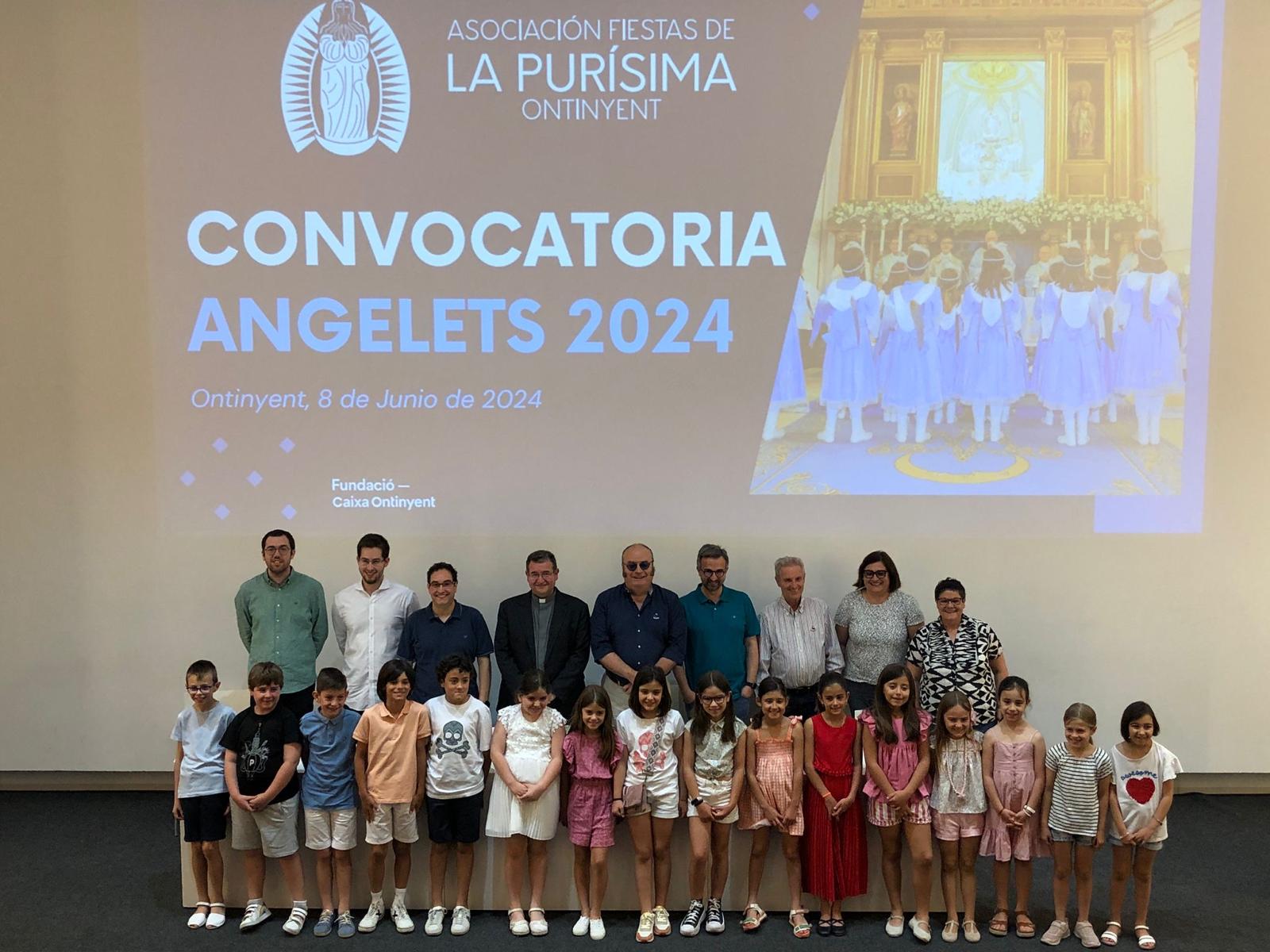 Ací estan els 20 Angelets de la Puríssima per a les Festes patronals de 2024 El Periòdic d'Ontinyent - Noticies a Ontinyent