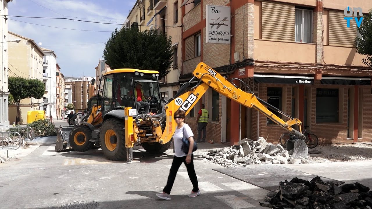 Plantegen llevar la zona blava per les obres El Periòdic d'Ontinyent - Noticies a Ontinyent