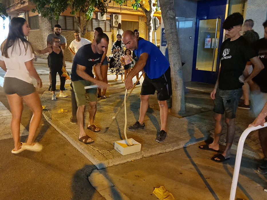 Una serp es passeja pel carrer Martínez Valls El Periòdic d'Ontinyent - Noticies a Ontinyent