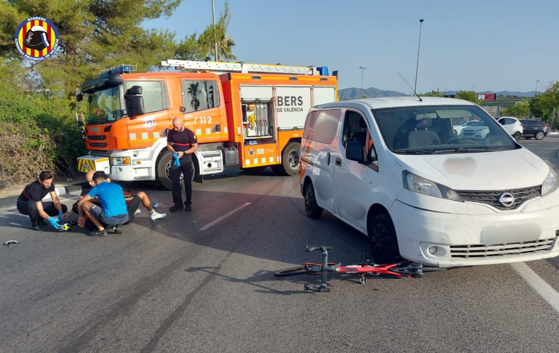 Accident a la rodona de la CV-81 d'Ontinyent El Periòdic d'Ontinyent - Noticies a Ontinyent