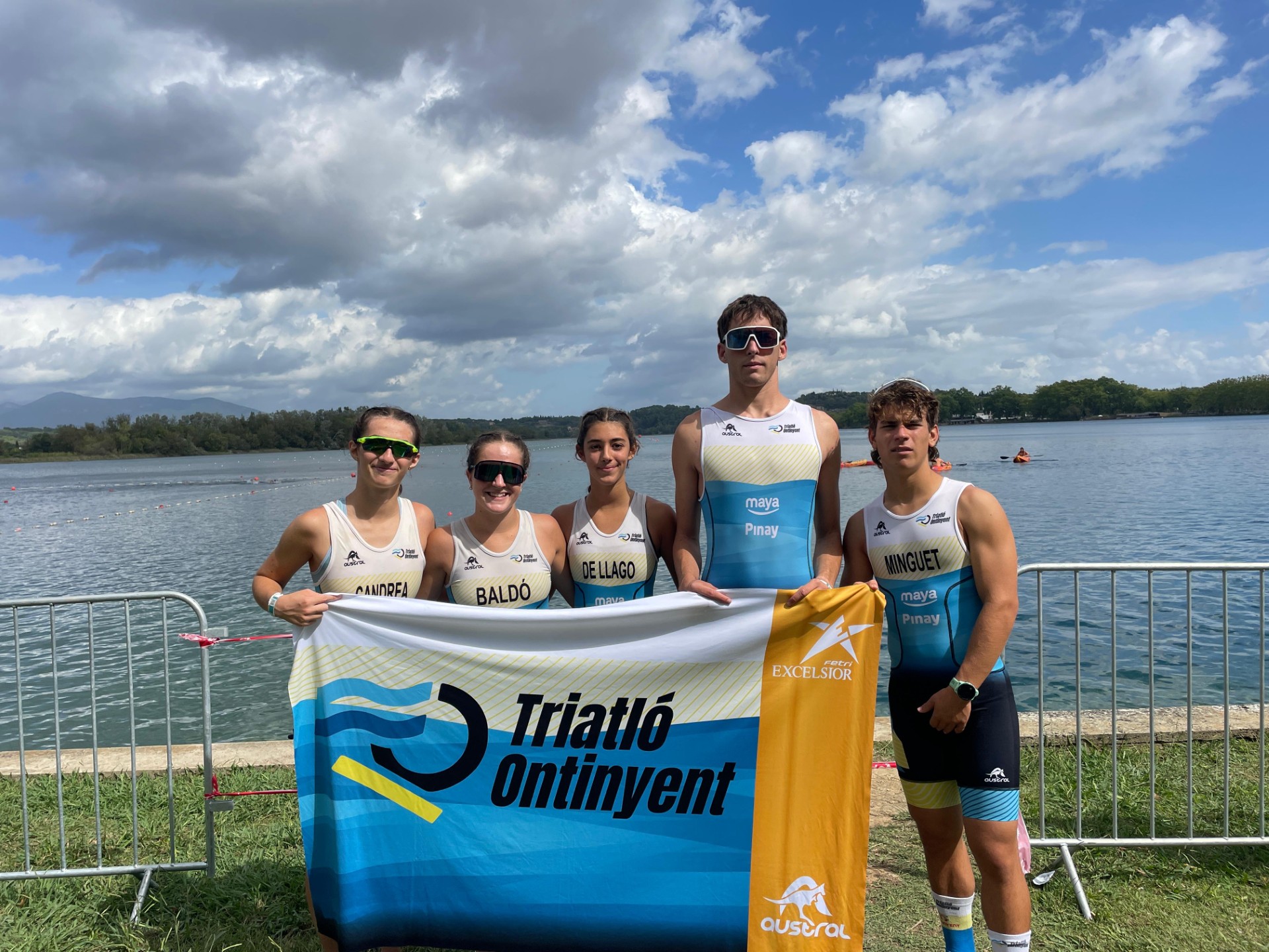 Joves del Triatló Ontinyent al 23 Campionat Espanya Banyoles