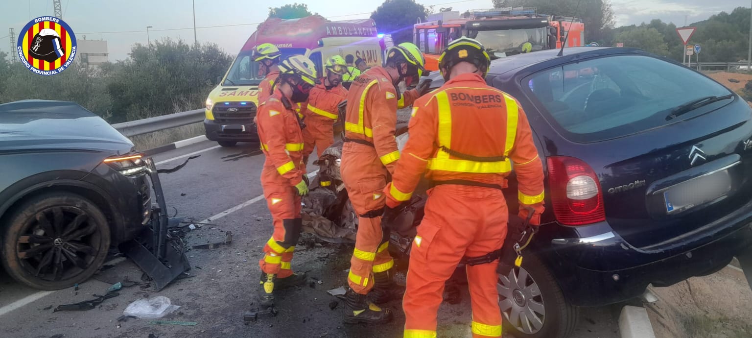 Greu accident en la CV81 a Ontinyent El Periòdic d'Ontinyent - Noticies a Ontinyent