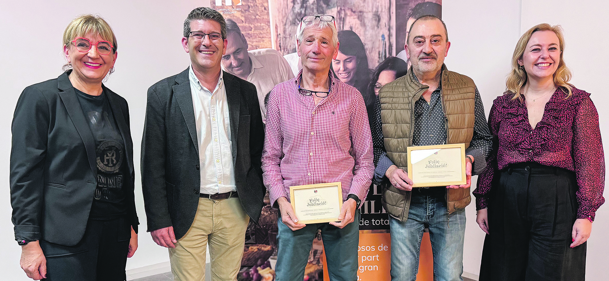 El sentit homenatge del comerç a dos emblemàtics de la ciutat El Periòdic d'Ontinyent - Noticies a Ontinyent