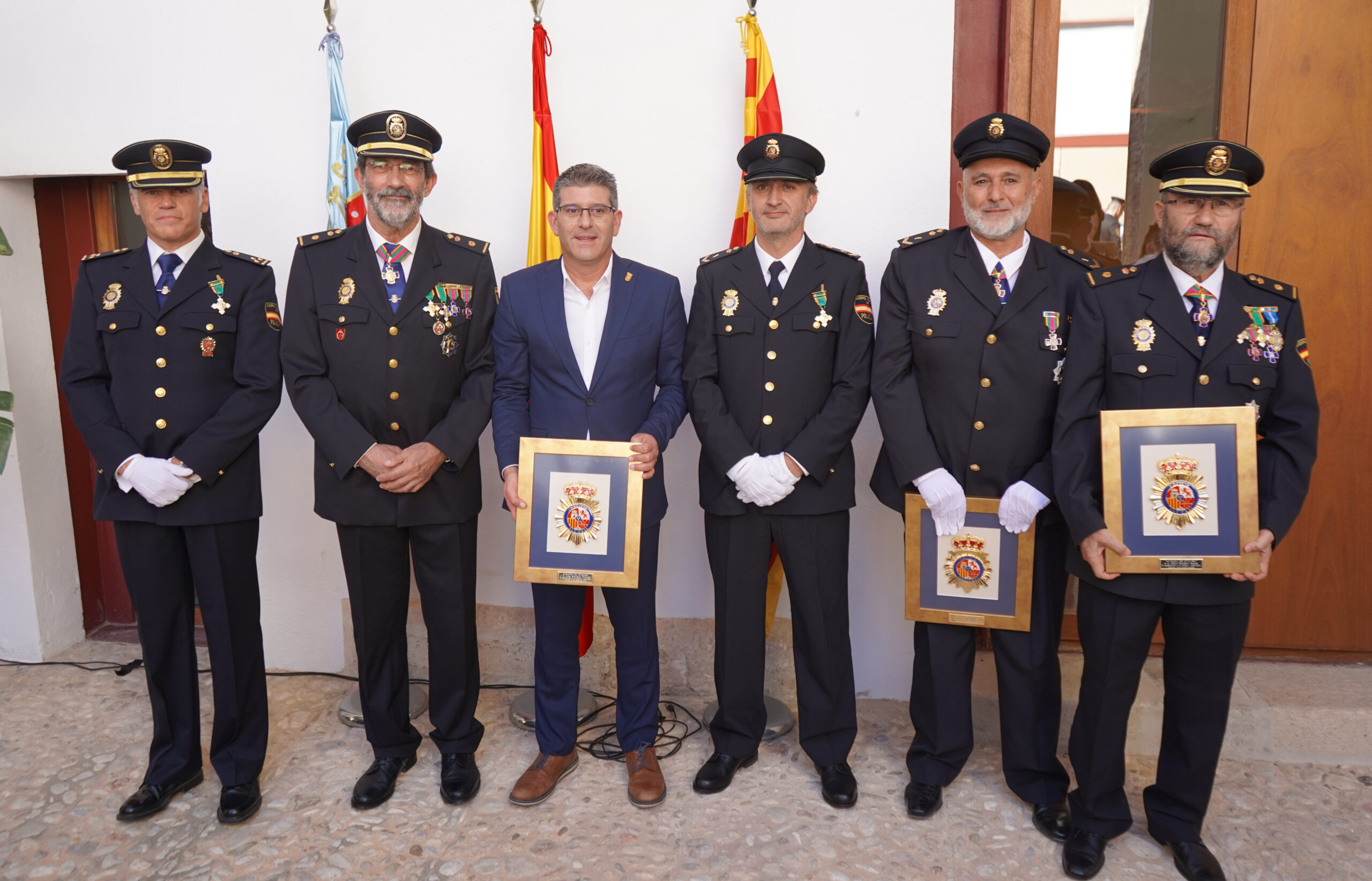 Jorge Rodríguez, Isidro Escudero i Antonio Pereira, guardonats per la Policia Nacional El Periòdic d'Ontinyent - Noticies a Ontinyent