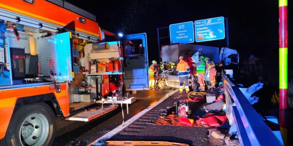 Una desena de ferits en un accident en l’A-7