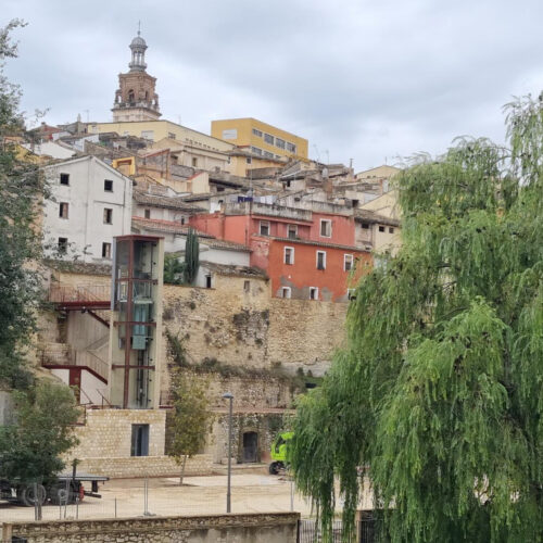 Instal·lat l’ascensor panoràmic de la Vila