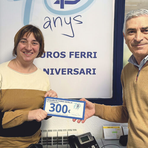 Seguros Ferri Molla premia la confiança dels seus clients