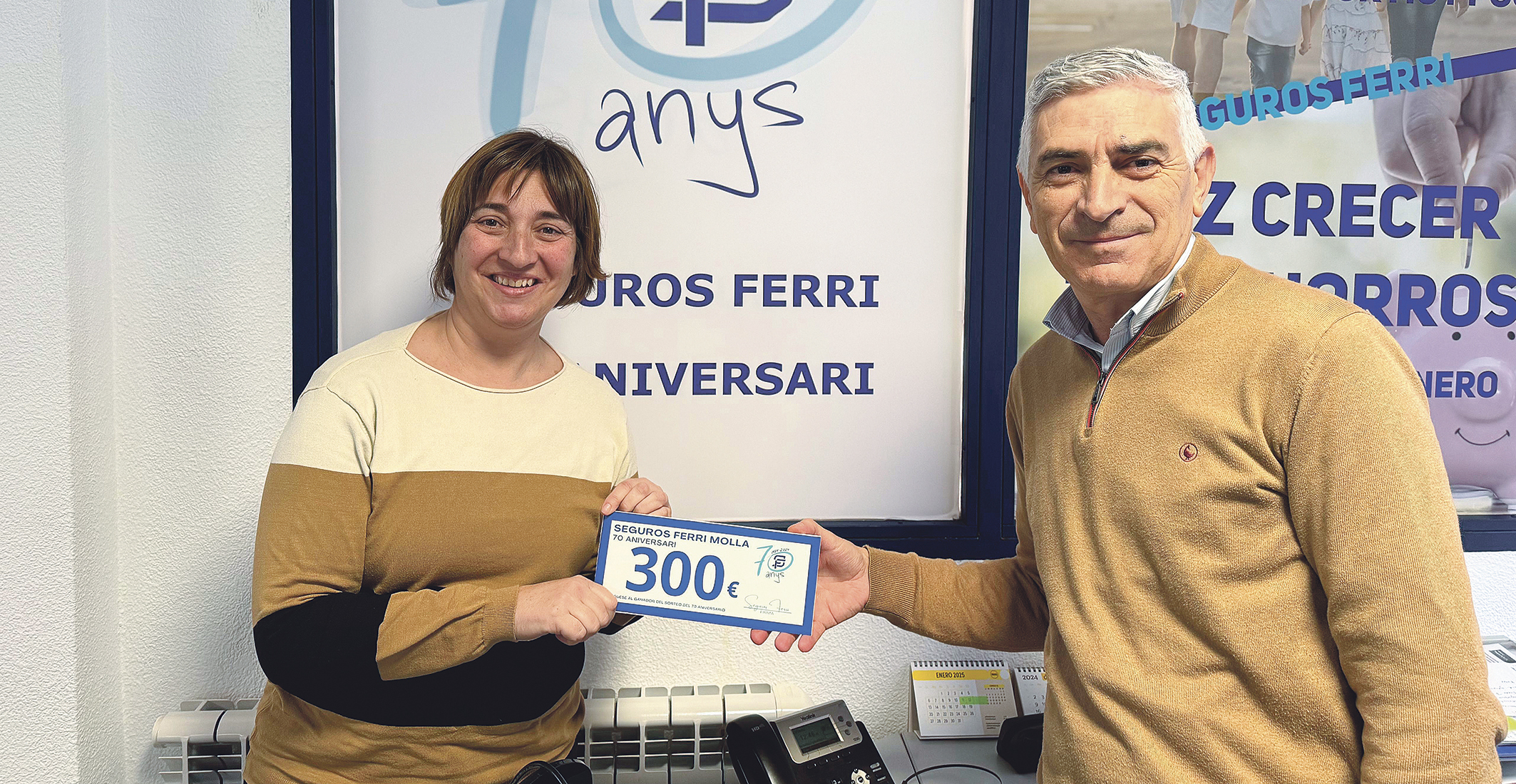 Seguros Ferri Molla premia la confiança dels seus clients El Periòdic d'Ontinyent - Noticies a Ontinyent