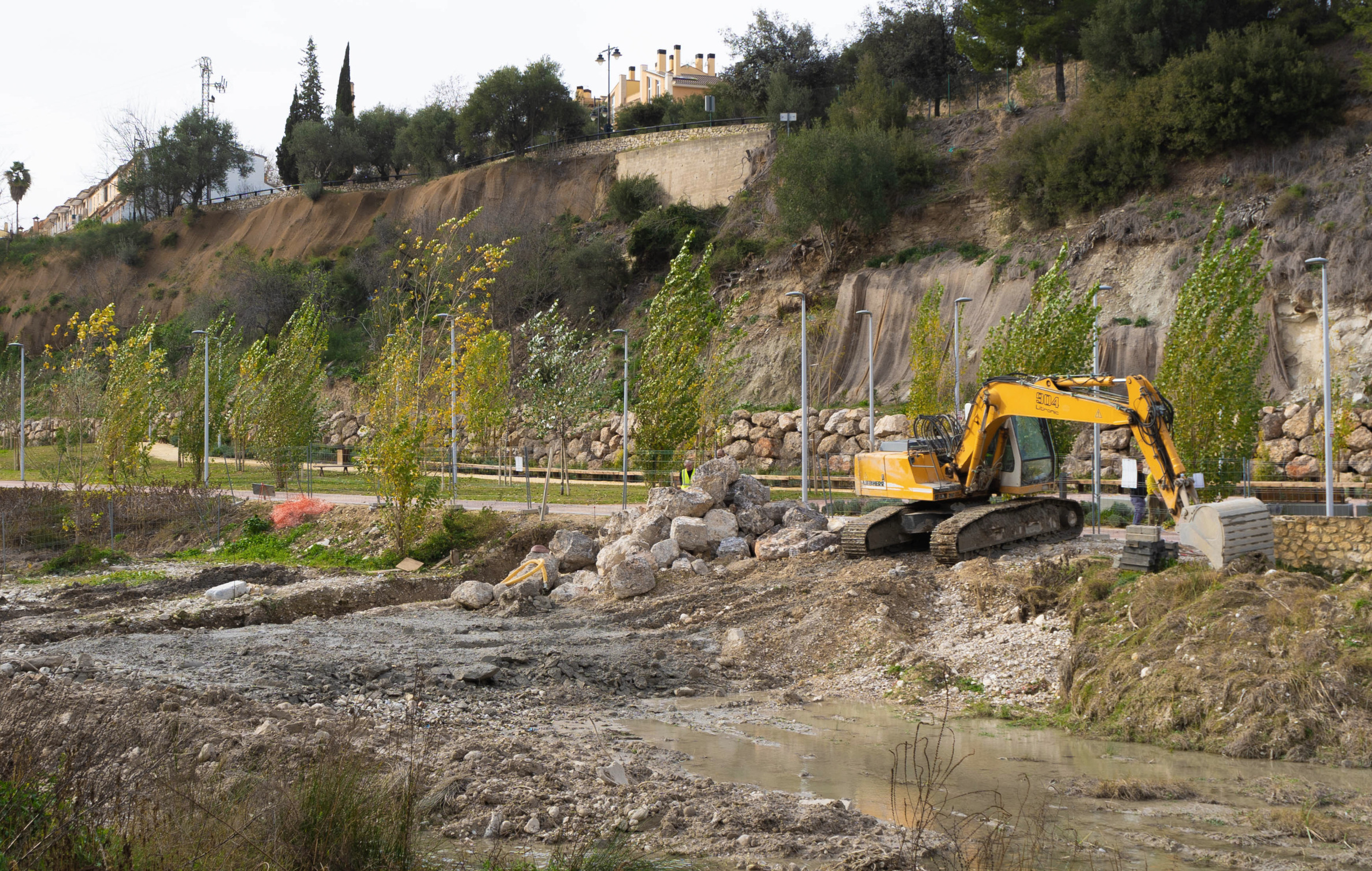 Es reprenen les obres de la passarel·la del riu Clariano El Periòdic d'Ontinyent - Noticies a Ontinyent