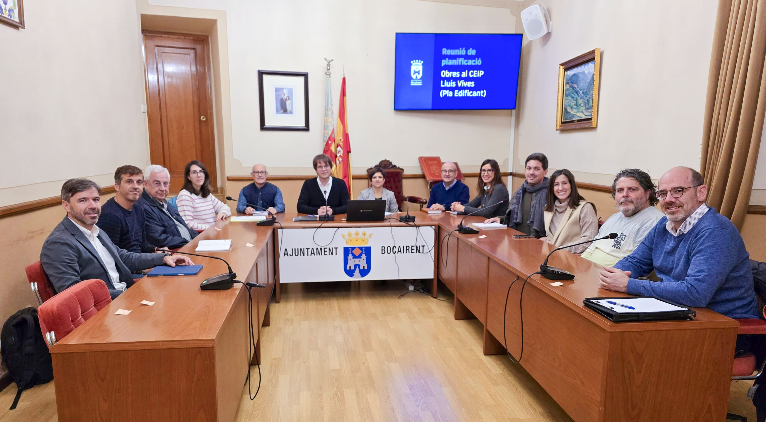 Bocairent celebra l'inici de les obres de reforma del CEIP Lluís Vives El Periòdic d'Ontinyent - Noticies a Ontinyent