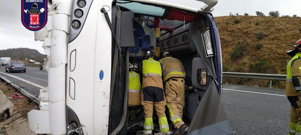 Bolca un autobús de l’Imserso amb viatgers d’Ontinyent