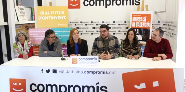 Compromís anuncia a Ontinyent la intenció d’una moció de censura en la Diputació