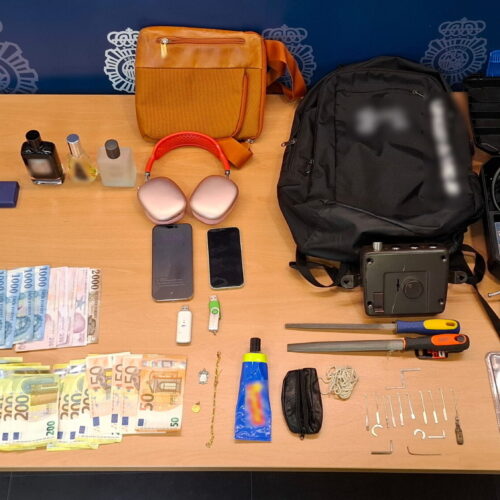 Detinguts a Ontinyent dos presumptes membres d’una organització criminal