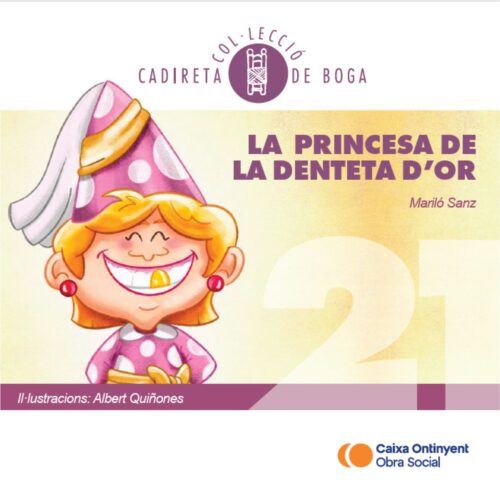 Obra Social de Caixa Ontinyent edita “La princesa de la denteta d’or”