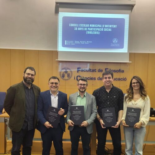El Consell Escolar Municipal d’Ontinyent analitzat en una tesi doctoral a la Universitat de València