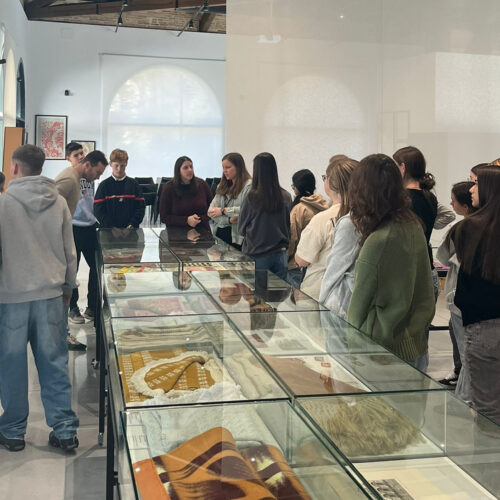 El Museu del Tèxtil augmenta les visites de procedència internacional
