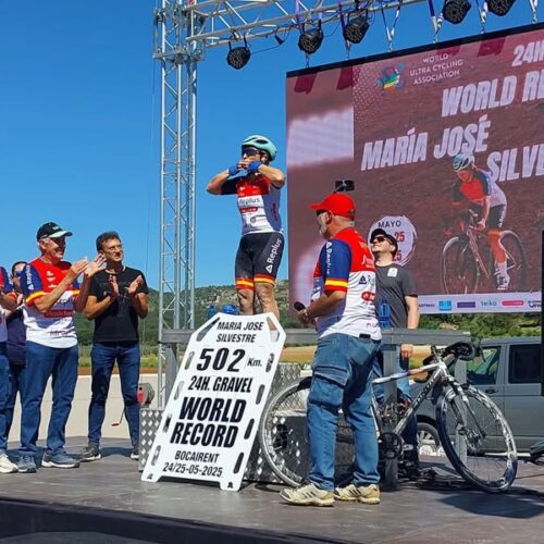 Mª José Silvestre, récord mundial 24 horas gravel