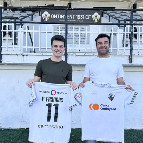 Pablo Francés y Chimo Reig, primeras renovaciones del Ontinyent 25/26