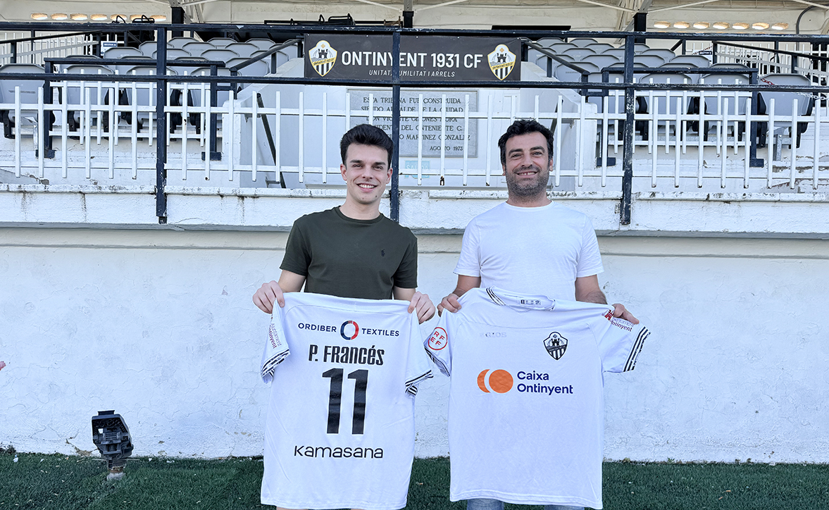 Pablo Francés i Chimo Reig, primeres renovacions de l'Ontinyent 25/26 El Periòdic d'Ontinyent - Noticies a Ontinyent
