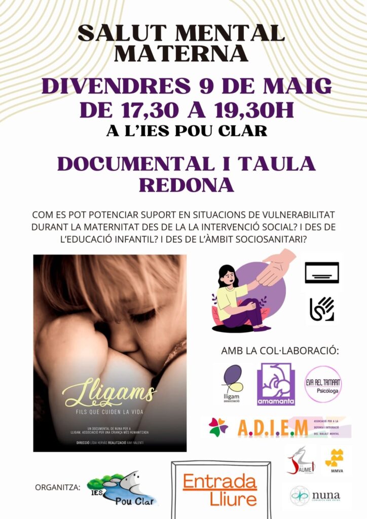 El Periòdic d'Ontinyent - Noticies a Ontinyent L'IES Pou Clar acull una jornada sobre la salut mental materna L'IES Pou Clar acull una jornada sobre la salut mental materna El Periòdic d'Ontinyent - Noticies a Ontinyent