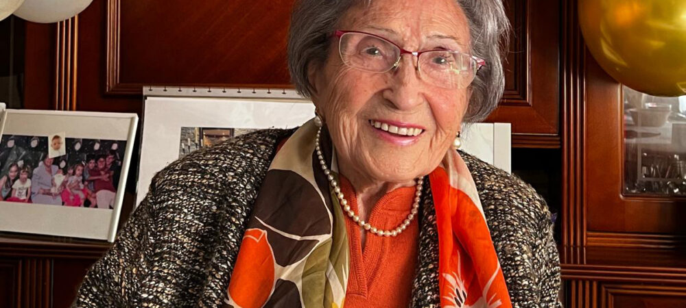 Mor Amparo Eulalia als 104 anys