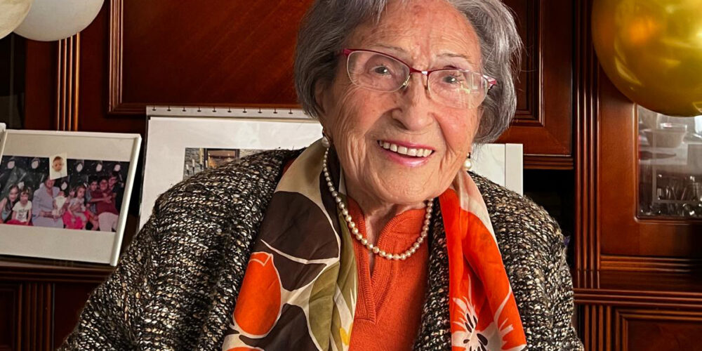 Mor Amparo Eulalia als 104 anys