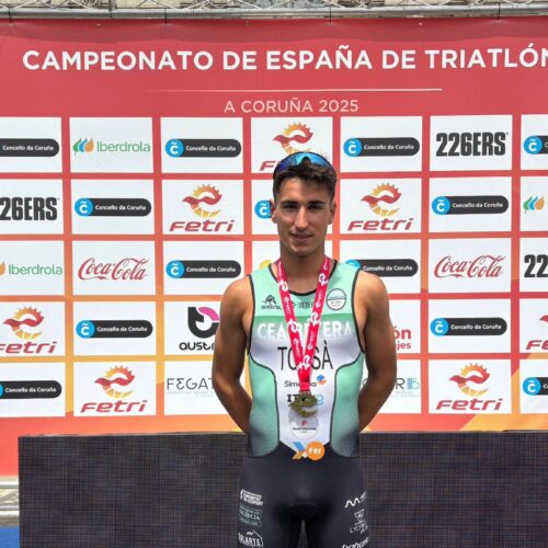 Héctor Tolsà, campeón de España de Triatlón