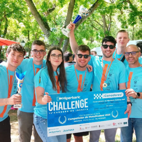 L’IES Jaume I guanya la cursa d’inèrcia en l’Hiperbaric Challenge a Burgos