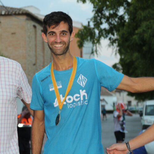 Nacho Pastor, campió d’Espanya en els 5.000 metres llisos