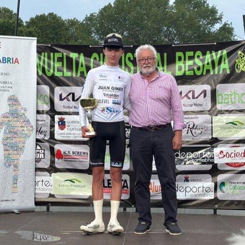 Nico Donat, segundo en la Vuelta al Besaya