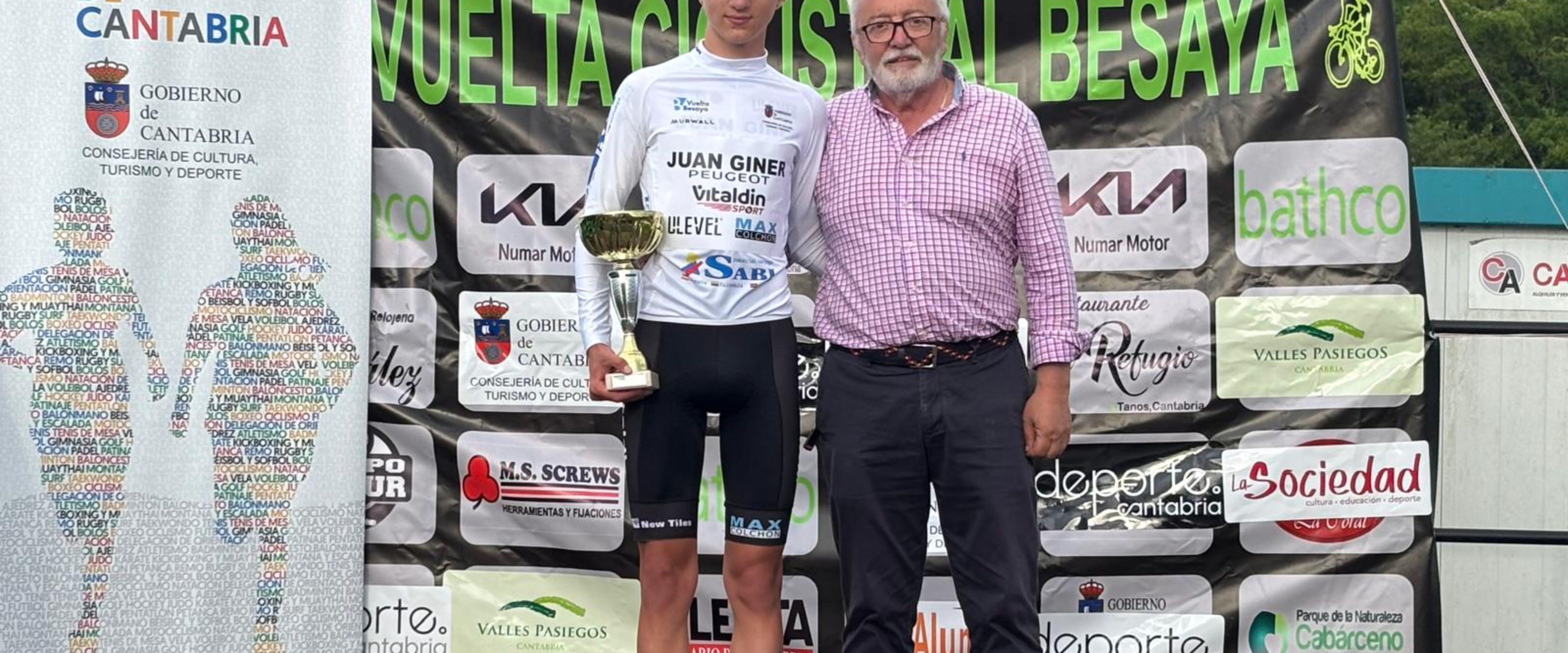 Nico Donat, segon en la Vuelta al Besaya