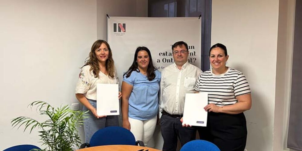 Comerç IN i Caixa Ontinyent renoven el seu compromís amb el comerç local amb un nou conveni