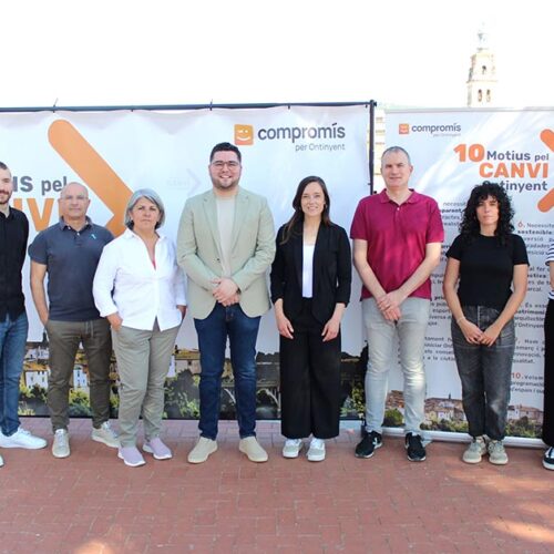 Compromís se presenta como la alternativa de gobierno con la campaña "Motivos para el cambio en Ontinyent"