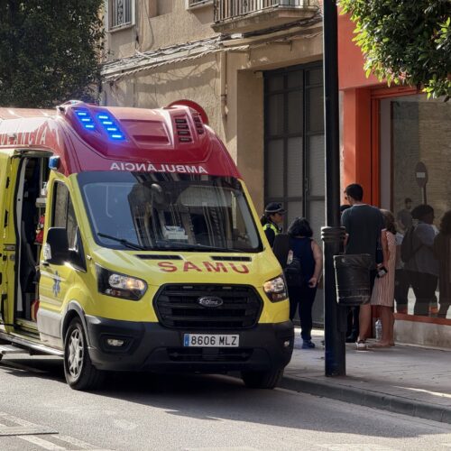 Traslladen a l’hospital a un xiquet atropellat a l’avinguda Ramón y Cajal