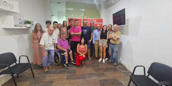 Salva Borràs, nou secretari general dels socialistes d’Ontinyent