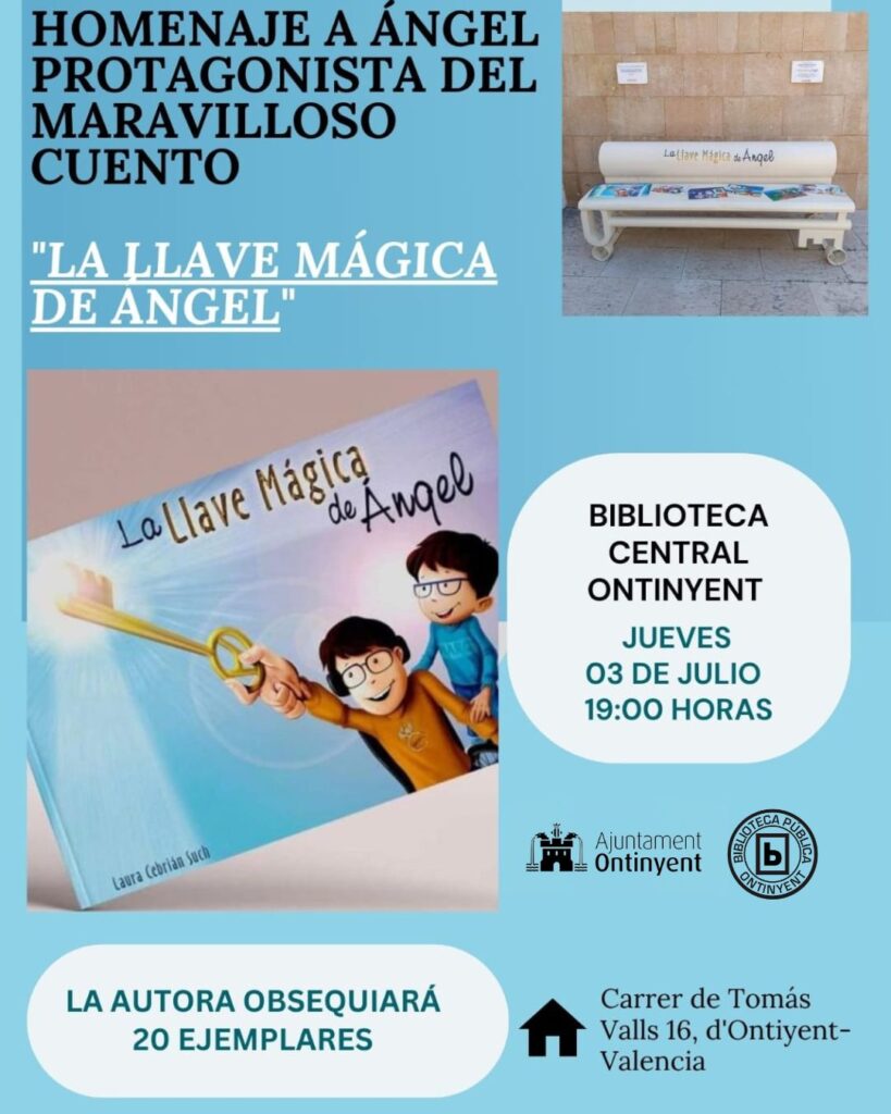 El Periòdic d'Ontinyent - Noticies a Ontinyent Ontinyent recorda Ángel Pérez amb un banc commemoratiu i la seua "clau màgica" Ontinyent recorda Ángel Pérez amb un banc commemoratiu i la seua "clau màgica" El Periòdic d'Ontinyent - Noticies a Ontinyent